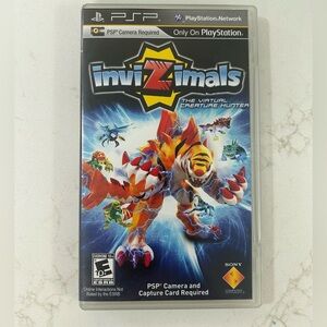 PSP Invizimals Virtual Creature Hunter Video Game
